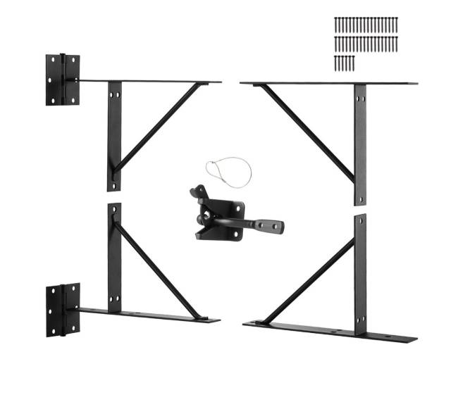 Vartų kampų tvirtinimo laikiklis komplektas8