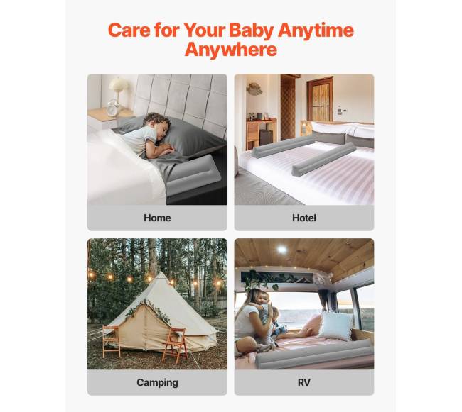 Vaikiškas lovos buferis su oro pompa5