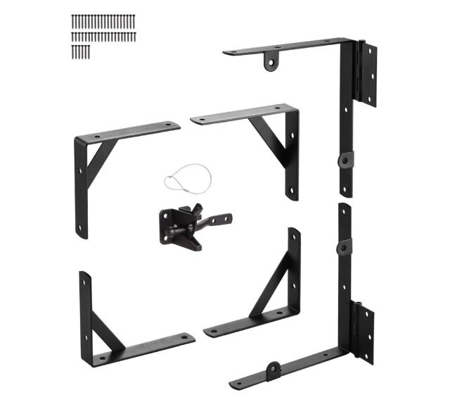 Vartų kampinis laikiklio komplektas0