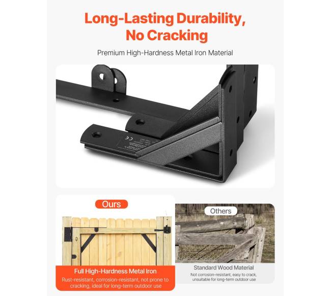 Vartų kampinis laikiklio komplektas3