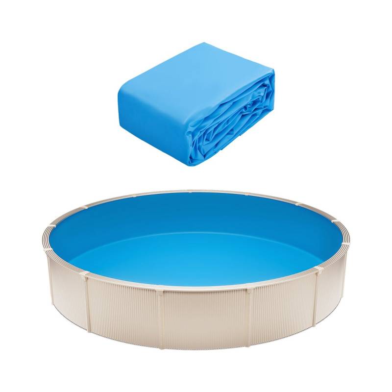 Apvalus baseino įdėklas 18 pėdų unibead 120 cm0