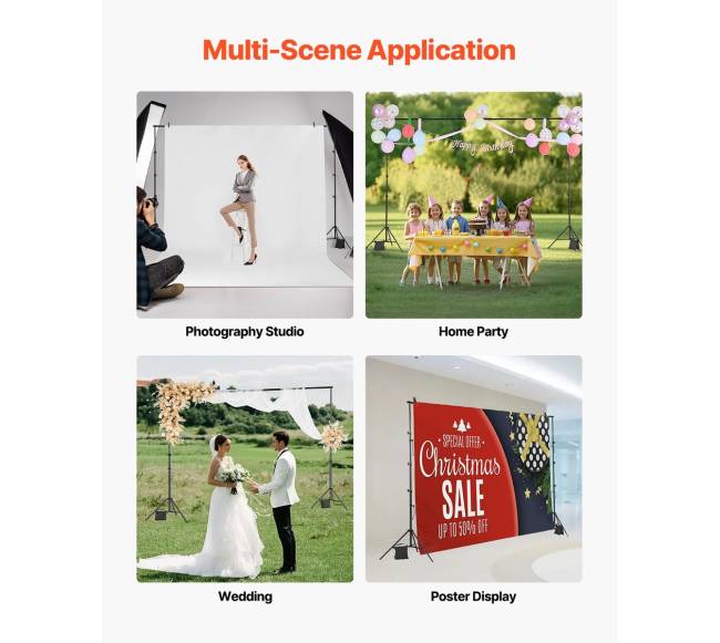 Fonas stovėjimo rinkinys 3 x 3 m vakarėliams4