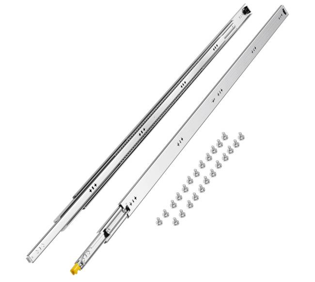 Pora minkštai uždaromų stalčių bėgelių 16-60 colių8