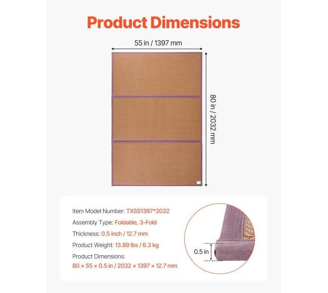 Japoniškas sulankstomas tatami kilimėlis1