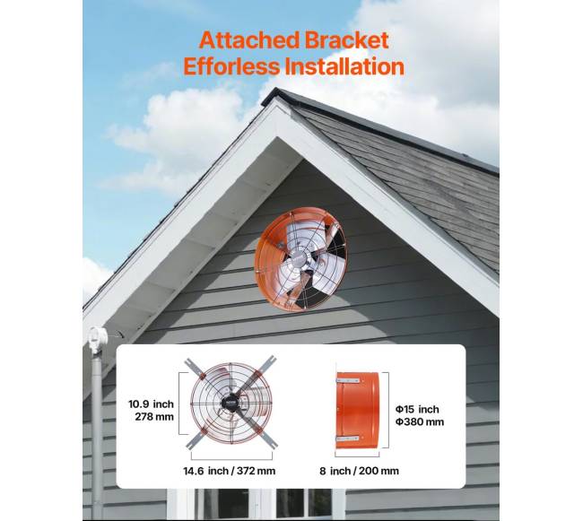 15 colių ventiliatorius pastogei su termostatu5