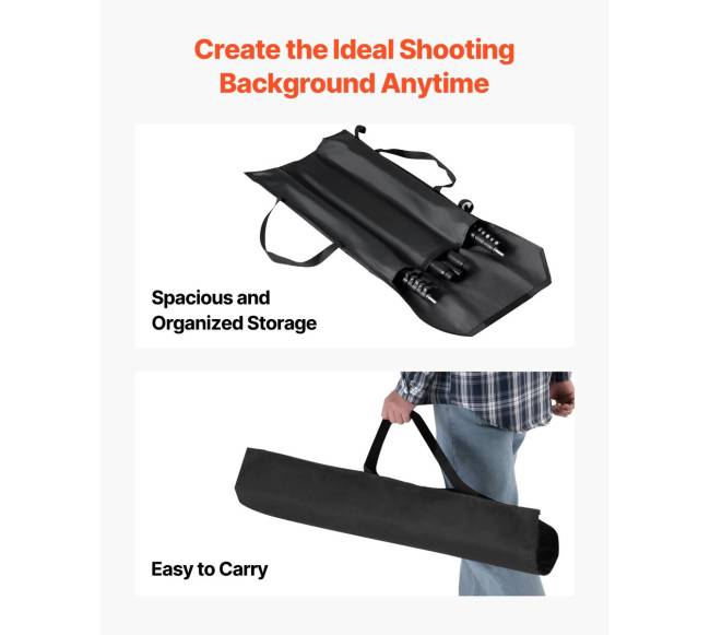 Fonas ir stovo rinkinys su 2 trikojais6