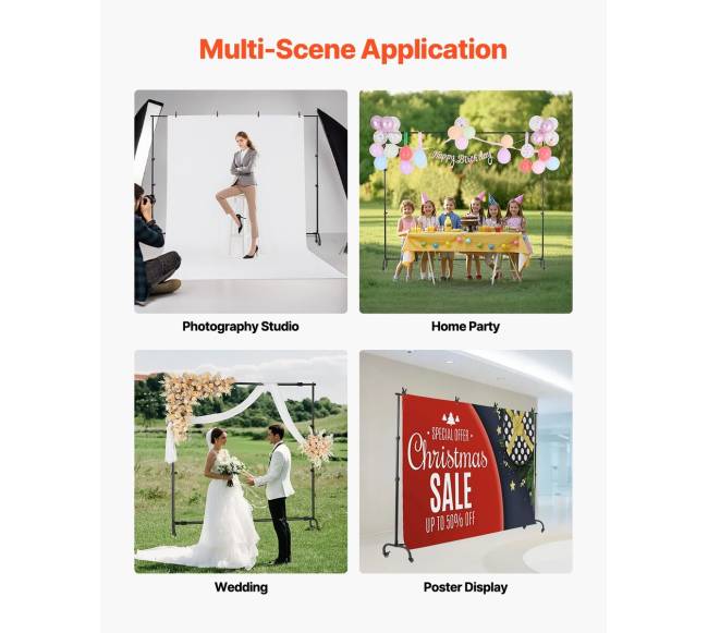 Fotosienelės stovas 213 x 300 cm su ratukais4