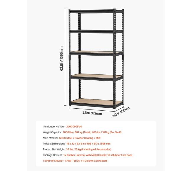 Penkių aukštų garažo lentynos6