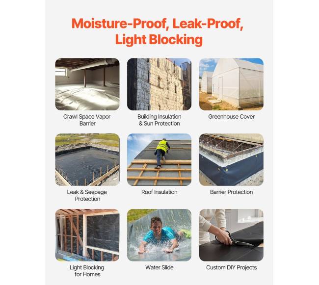 Plastiko plėvelės rulonas 10x65 pėdų3