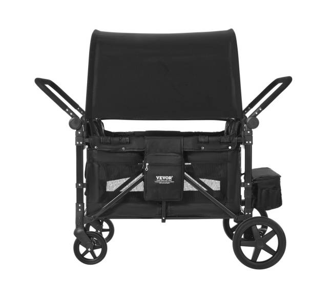 Vežimėlis keturiems vaikams sulankstomas10