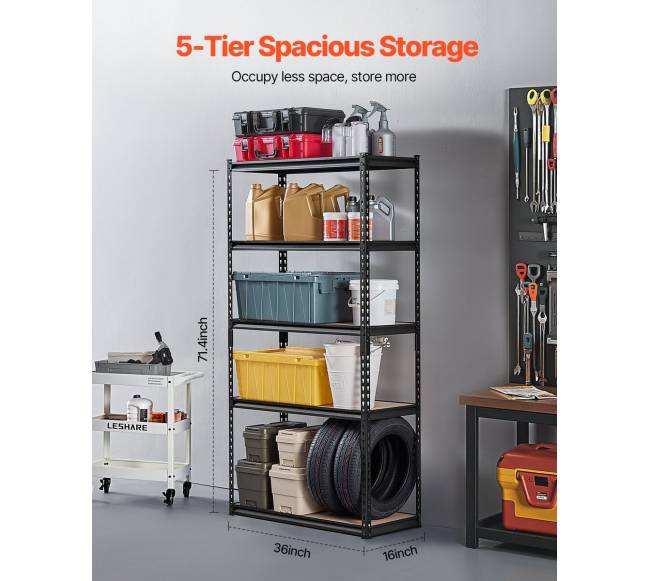 Sandėliavimo lentynos 16 x 36 x 71,4 cm2