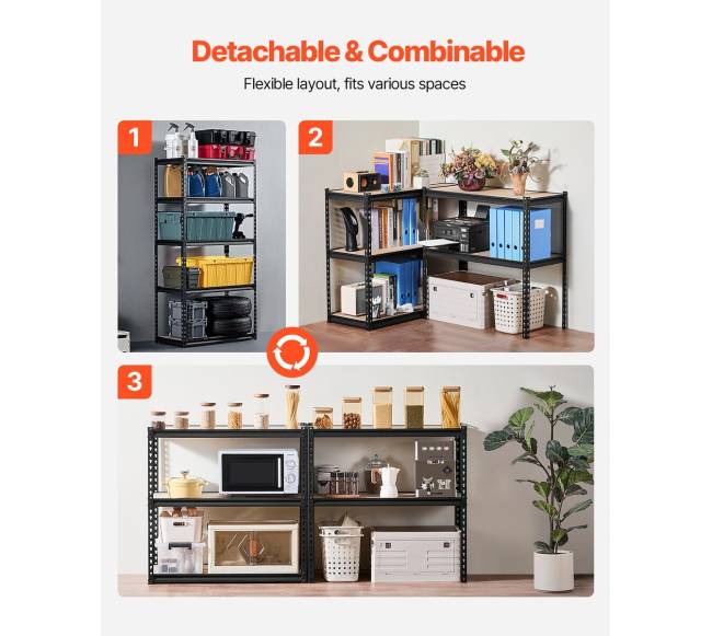 Sandėliavimo lentynos 16 x 36 x 71,4 cm4