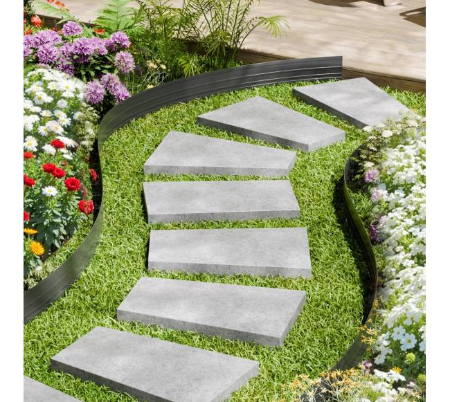 Metaliniai bordiūrai sodui ir kiemui7