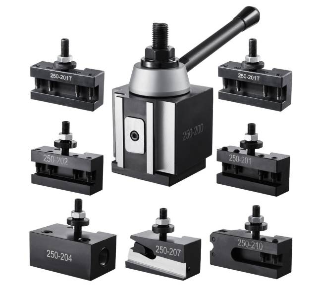 Greito pakeitimo staklių laikiklių rinkinys 10-15 cm tekinimo staklių7