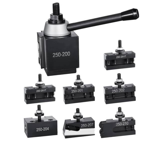 Greito pakeitimo staklių laikiklių rinkinys 10-15 cm tekinimo staklių10