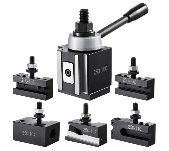 Greitai keičiamas tekinimo įrankių laikiklių rinkinys7