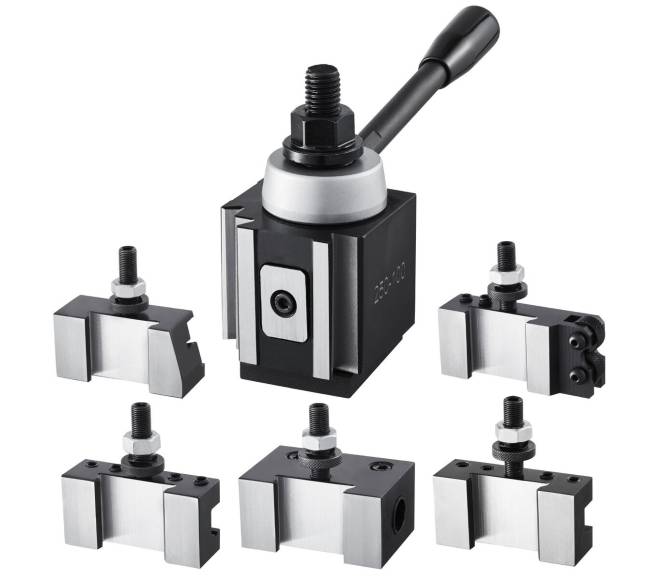 Greitai keičiamas tekinimo įrankių laikiklių rinkinys9