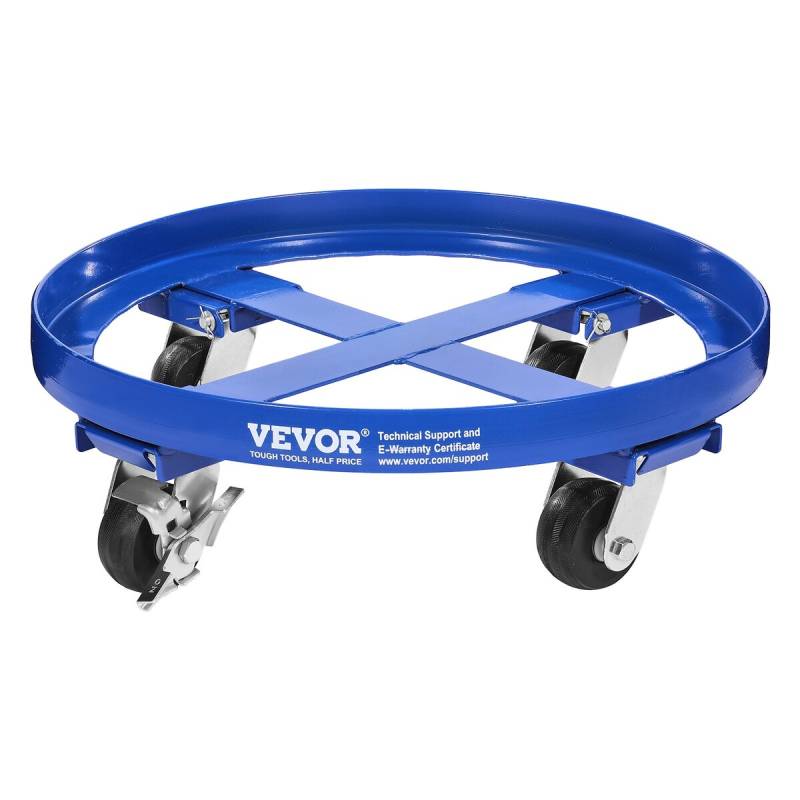 55 galonų statinės vežimėlis su 4 ratukais0