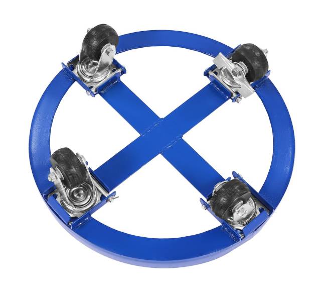 55 galonų statinės vežimėlis su 4 ratukais9