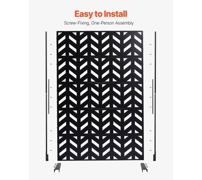 Metalinė lauko privatumo užtvara4