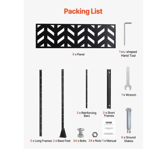 Metalinė lauko privatumo užtvara5