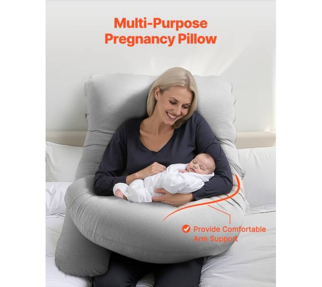 Nėščiųjų pagalvė G formos visam kūnui5