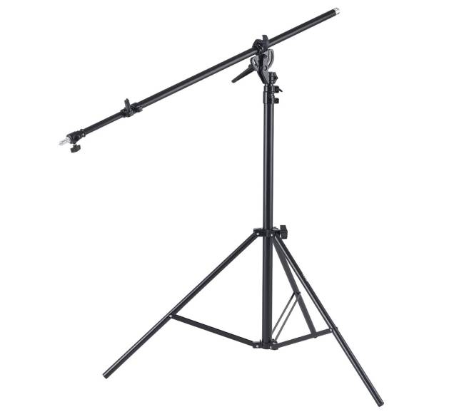 Stovas šviesai su oro pagalvėle ir strėle0