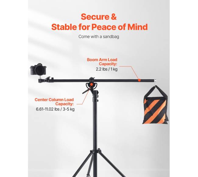 Stovas šviesai su oro pagalvėle ir strėle6