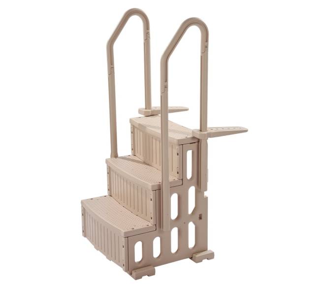 Baseino kopėčios su 3 pakopomis ir 2 turėklais9