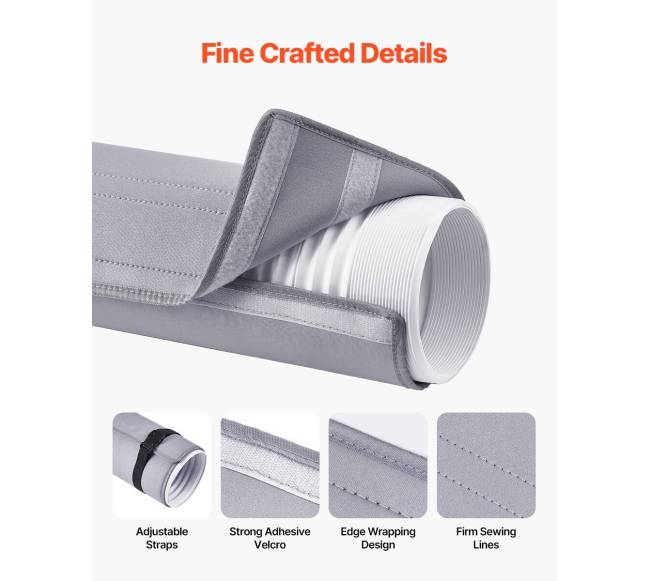 Kondicionieriaus žarnos izoliacinis dangtelis4