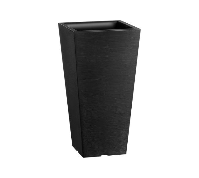 Aukštaus vazonų dviejų kvadratinių komplektas8