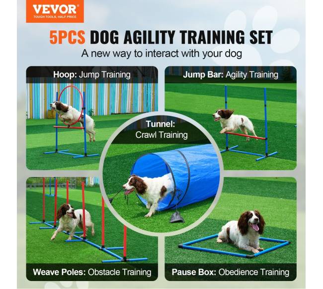 Šunų treniruočių įranga su kliūtimis1