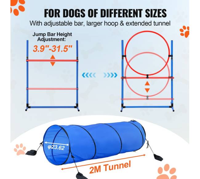 Šunų treniruočių įranga su kliūtimis3