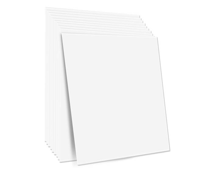 Baltos lubų plytelės iš pvc, 12 vnt.9