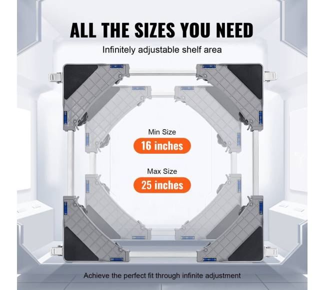 Reguliuojamas prietaisų pagrindas su ratukais5
