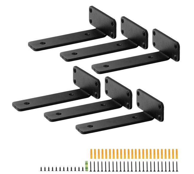 Stalčių laikikliai, 21cm L x 10cm W x 4.5cm H, 6 vnt8