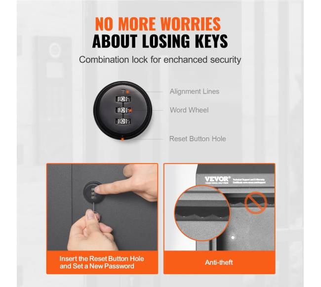 Per sieną montuojama pašto dėžutė su kodiniu užraktu4