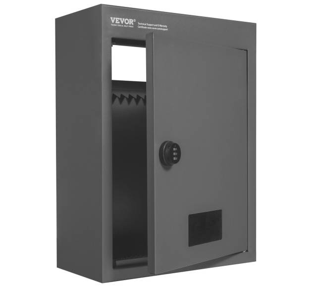 Per sieną montuojama pašto dėžutė su kodiniu užraktu8