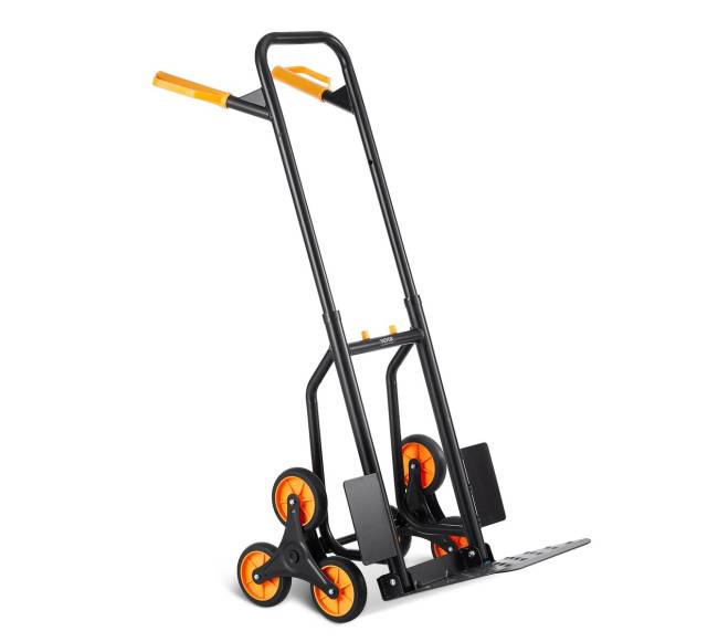 Laiptų kopimo vežimėlis su 6 ratais9