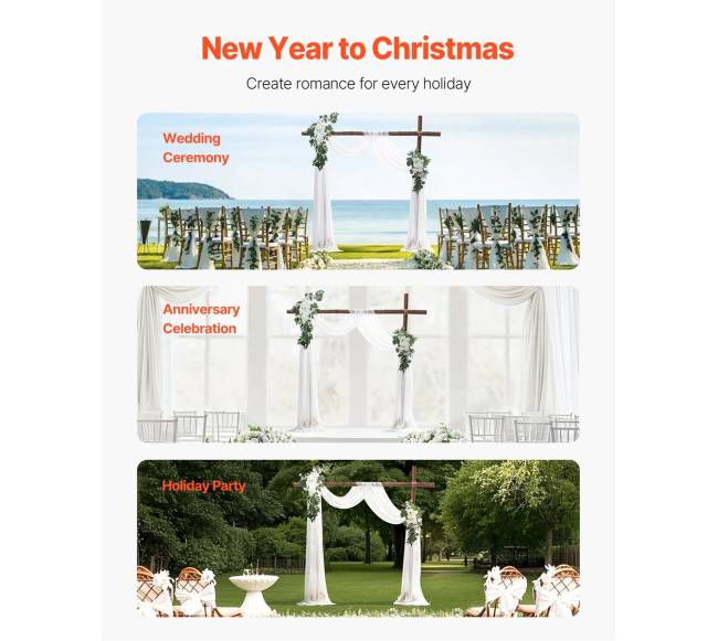 Dirbtinių vestuvinių arkų gėlių komplektas5