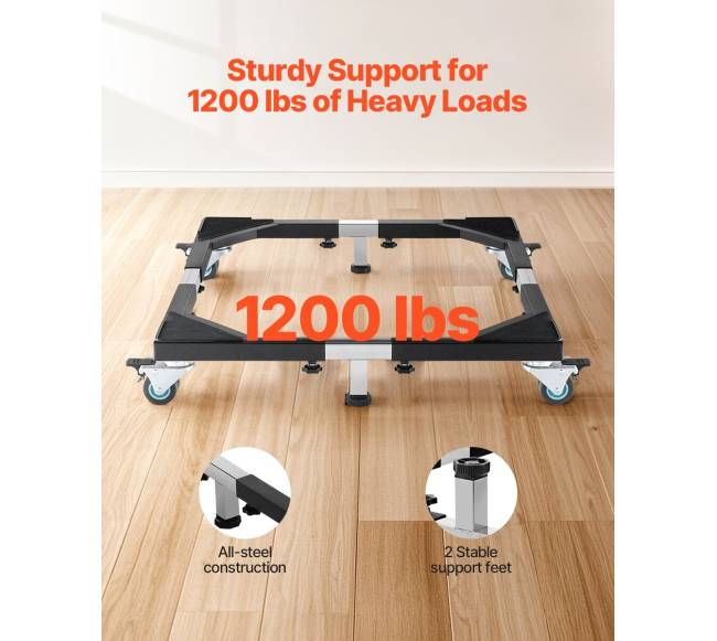 Reguliuojama šaldytuvo vežimėlio bazė 544 kg1