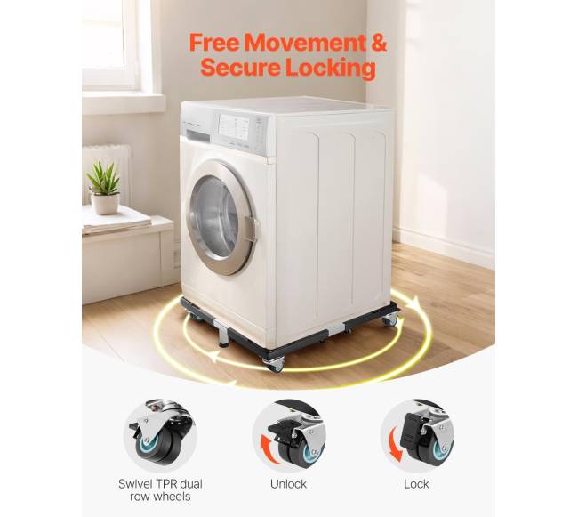 Reguliuojama šaldytuvo vežimėlio bazė 544 kg2