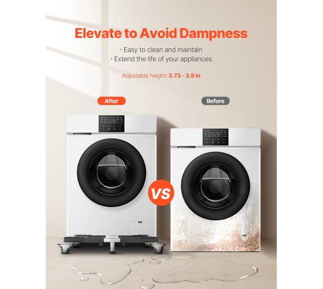 Reguliuojama šaldytuvo vežimėlio bazė 544 kg5