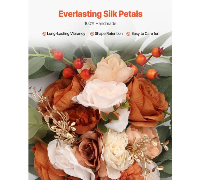 Vestuvinis arkos gėlių rinkinys su užuolaidomis3