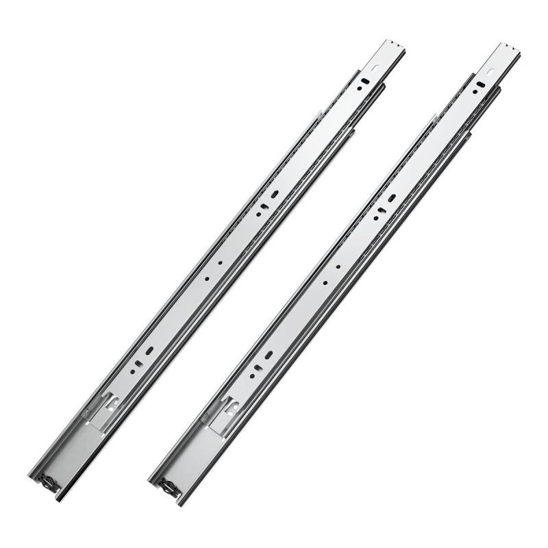 Šoninio montavimo stalčių bėgeliai, 45 cm, 10 porų0