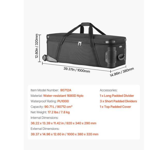 Studijos įrangos vežimėlio dėklas kameroms6