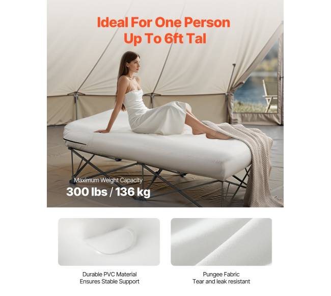 Čiužinys su rėmu ir pompa vienam3