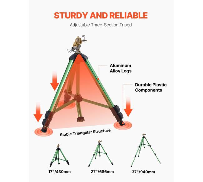Trikojis vejos laistytuvas su G34" jungtimi2