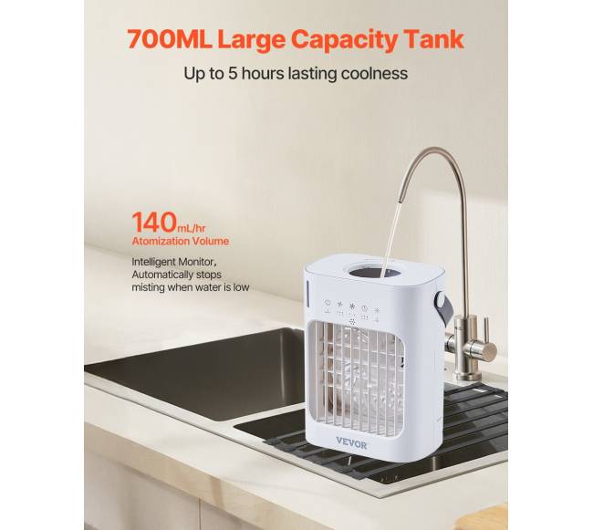 Nešiojamas oro kondicionierius 4-in-1 garuojantis oro aušintuvas2