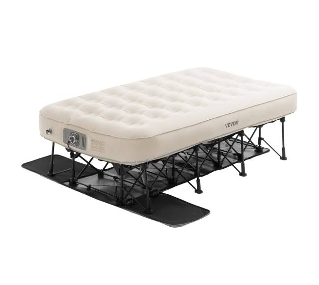 Pripučiamas čiužinys su rėmu ir pompa0